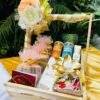 Big Pinewood decorated hamper - Image 2